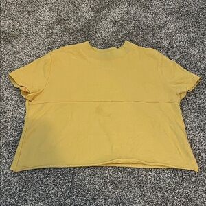 Roolee Yellow Short Sleeve Tee